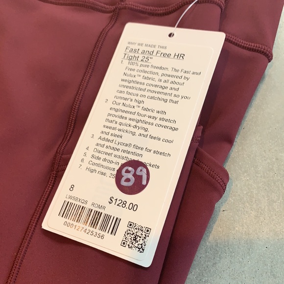 NWT Fast and Free 25” leggings - Picture 5 of 9